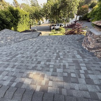 Crown Roofing - Brand new shingle roof completed in Sierra Madre , cool roof shingles , complete Owen's Corning system - Roofing Near Me - Los Angeles, California Crown Roofing - Brand new shingle roof completed in Sierra Madre , cool roof shingles , complete Owen's Corning system - Roofing Near Me - Los Angeles, California