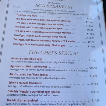 Lighthouse Cafe - Egg breakfast Menu - Breakfast & Brunch Near Me - Sausalito, California