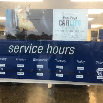 Pep Boys - Hours - Auto Repair Near Me - Franklin, Indiana
