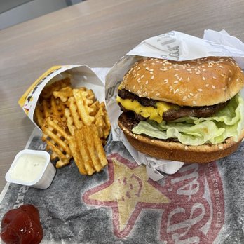 Carl's Jr - Superstars with crisp cut fries! Super good and huge! - Burgers Near Me - Anna, Texas Carl's Jr - Superstars with crisp cut fries! Super good and huge! - Burgers Near Me - Anna, Texas