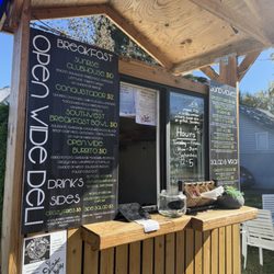 Open Wide Deli - Menu and ordering window