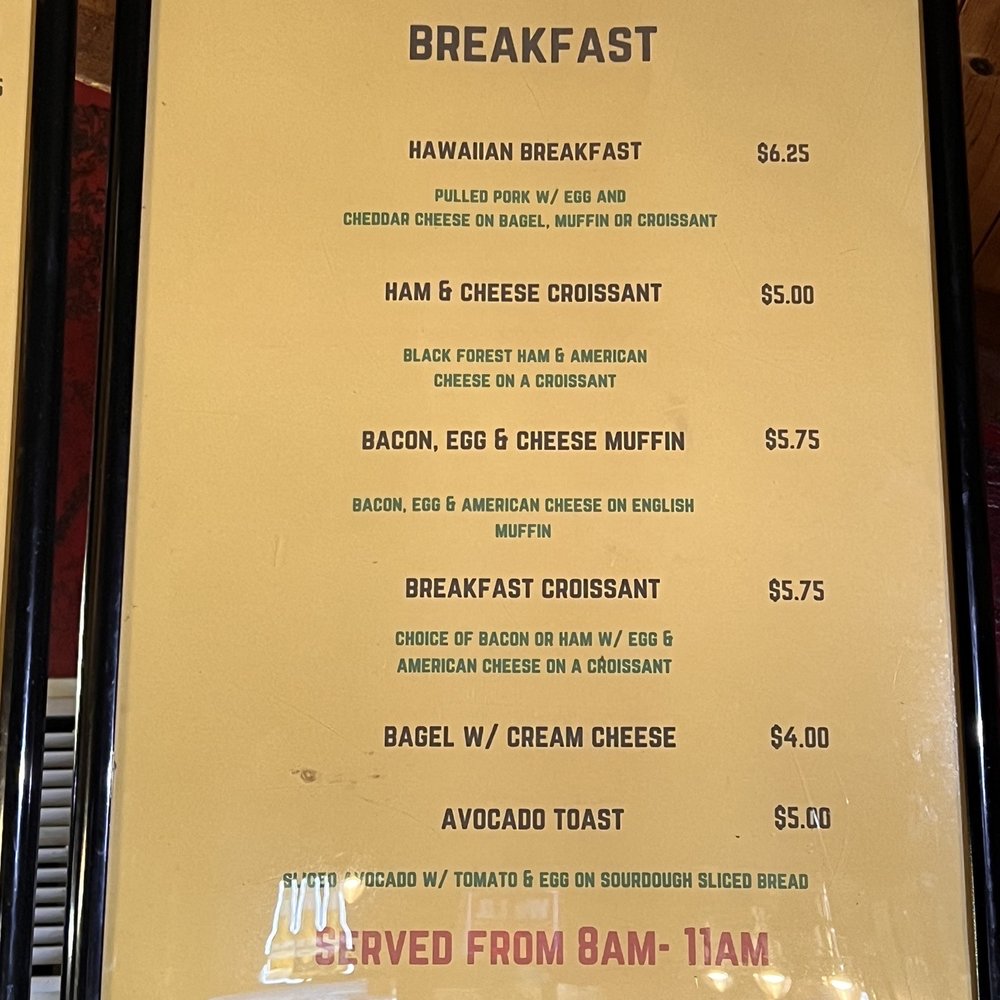 Karkar's Deli - Le Breakfast Menu - Delis Near Me - Willits, California