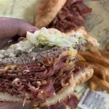 The Hat - Pastrami cheese burger. - Fast Food Near Me - Rancho Cucamonga, California The Hat - Pastrami cheese burger. - Fast Food Near Me - Rancho Cucamonga, California
