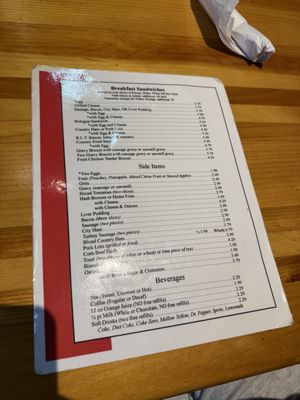 Menu photo 5 Carver's Restaurant Burlington, NC