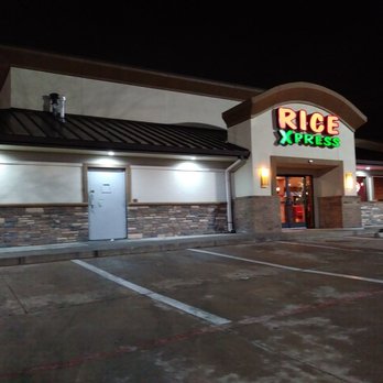 Rice Bowl Express - the front of the restaurant at night - Chinese Near Me - Dallas, Texas Rice Bowl Express - the front of the restaurant at night - Chinese Near Me - Dallas, Texas