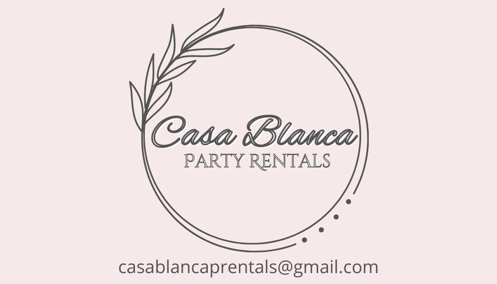 CASA BLANCA PARTY RENTALS Request a Quote Party Supplies Houston