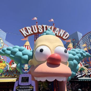 Krustyland's Carnival Games - Amusement Parks Near Me - Universal City, California