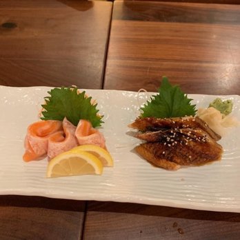 EBESU Robata & Sushi - Unagi (Fresh-Water Eel) & Sake Toro Salmon Belly - Sushi Bars Near Me - Plano, Texas