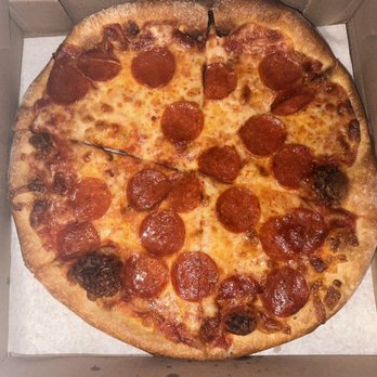 Susano’s - pepperoni pizza  delicious! - Burgers Near Me - Queens, New York