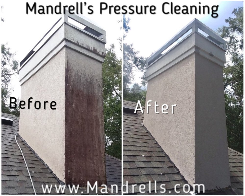 Slide of Mandrell's Pressure Cleaning