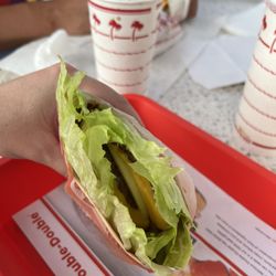 In-N-Out Burger - Protein style!