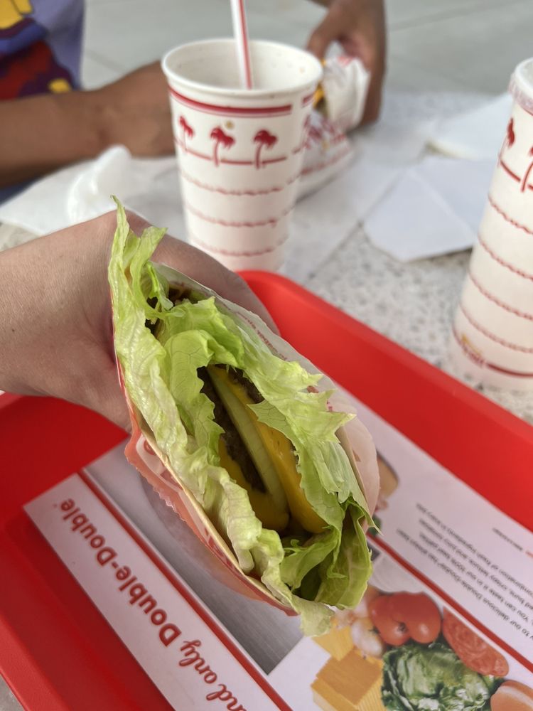 Food from In-N-Out Burger