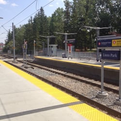 Lions Park Station - The new section built to accommodate 4 train cars for when Calgary makes the switch it longer trains.