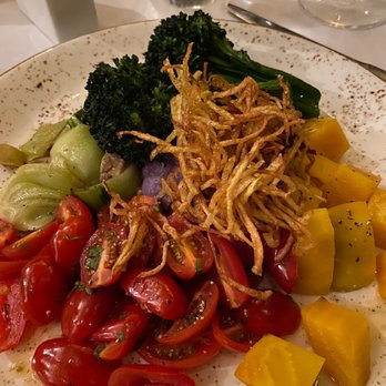 The Beach House - Vegan option: Beet, sweet potato and broccoli - Asian Fusion Near Me - Koloa, Hawaii The Beach House - Vegan option: Beet, sweet potato and broccoli - Asian Fusion Near Me - Koloa, Hawaii