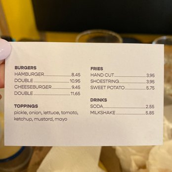 Bunsen - April 2023 menu. So simple. So easy - Burgers Near Me - Dublin, D