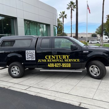 My company name, phone number, and QR code.