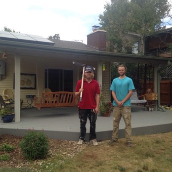 AJ Gale Builders - The finished patio deck! - General Contractors Near Me