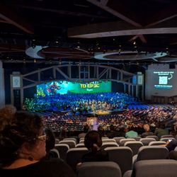 Northland Church - The stage area and seating.