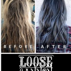 Loose Cannon - Before and after by one of our talented stylists!