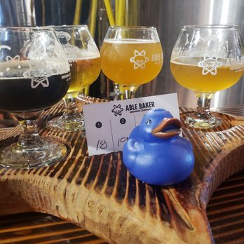 Able Baker Brewing - Flight 18,19,26,22 - Brewpubs Near Me - Las Vegas, Nevada