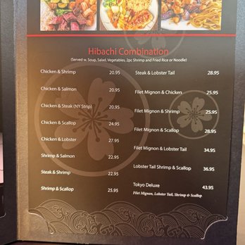 Hello Tokyo - Menu - Japanese Near Me - Mount Pocono, Pennsylvania