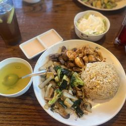 Fusion Japanese Steakhouse & Sushi Bar - Three meat combo