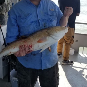 Williams Party Boats - 36 inch red drum caught 2 red drum on the same trip - Boating Near Me - Galveston, Texas