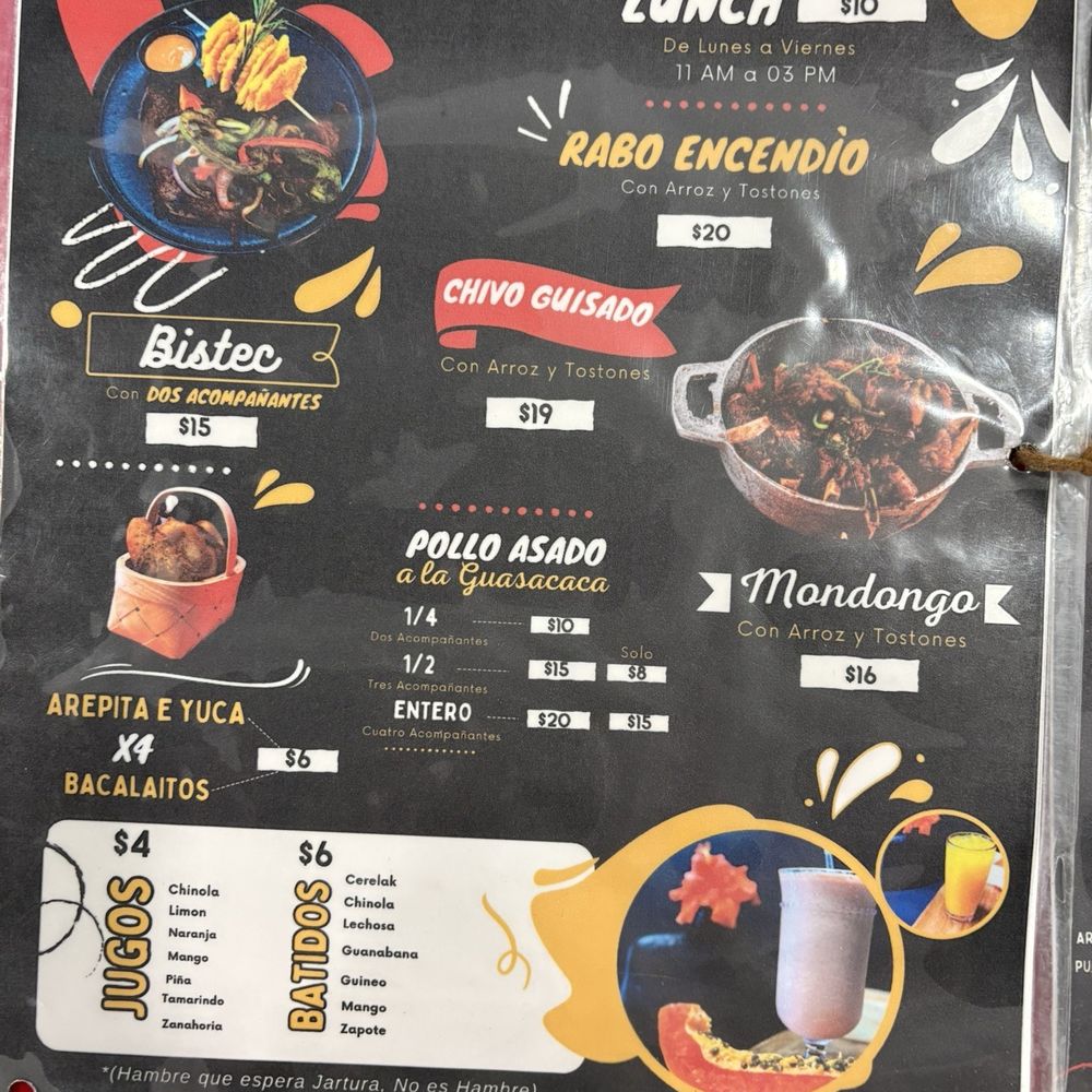 La Barrita RD - Menu - Juice Bars & Smoothies Near Me - Margate, Florida