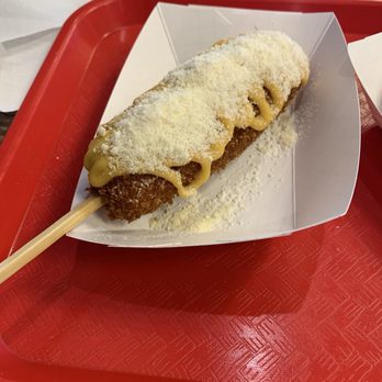 Krazy Dog - Cheese and Parmesan - Korean Near Me - Cypress, Texas