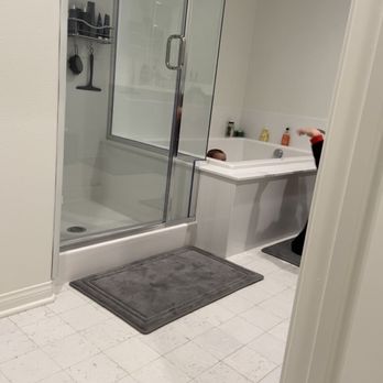 Call CAL Handyman - Our bathroom before - Handyman Near Me