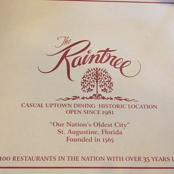 The Raintree Restaurant - American Near Me - Saint Augustine, Florida
