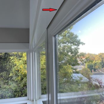 Wood Windows And Doors - Gap between window sash and sill due to warped wood. - Windows Installation Near Me - San Pablo, California Wood Windows And Doors - Gap between window sash and sill due to warped wood. - Windows Installation Near Me - San Pablo, California