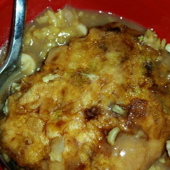 China King - Egg Foo Yung is Incredibly Good with the Chicken Fried Rice! - Chinese Near Me - Seminole, Florida