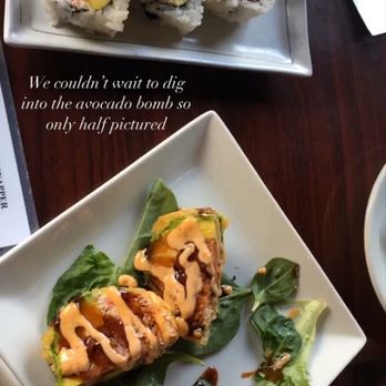 Foster's - Avocado Bomb and California Roll - Japanese Near Me - Roanoke, Texas Foster's - Avocado Bomb and California Roll - Japanese Near Me - Roanoke, Texas