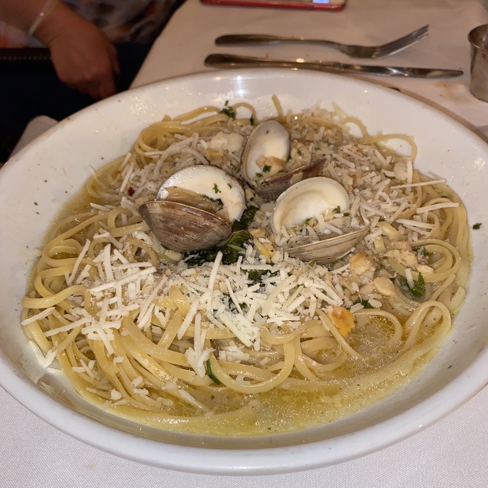 Stefano's - Linguini with clam sauce - Seafood Near Me - Beach Haven, New Jersey Stefano's - Linguini with clam sauce - Seafood Near Me - Beach Haven, New Jersey