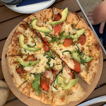 The Hampton Social - Naples - Avocado corn pizza - New American Near Me - Naples, Florida The Hampton Social - Naples - Avocado corn pizza - New American Near Me - Naples, Florida