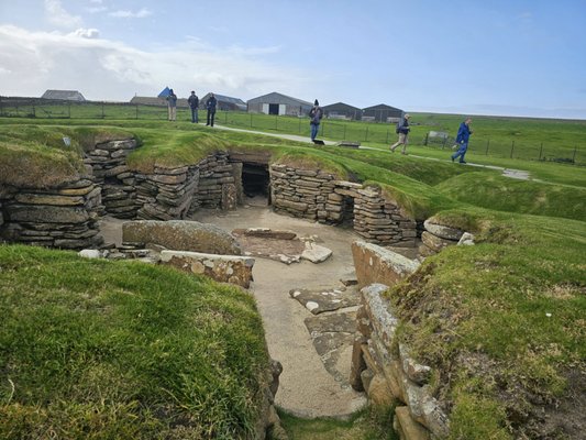 Skara Brae Prehistoric Village by null