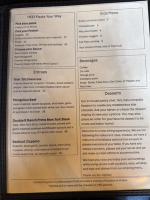 Menu photo 5 1933 Bar+Kitchen Marysville, WA Menu photo 5 1933 Bar+Kitchen Marysville, WA