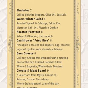 Ordinary - Snacks Menu - Cocktail Bars Near Me - New Haven, Connecticut Ordinary - Snacks Menu - Cocktail Bars Near Me - New Haven, Connecticut