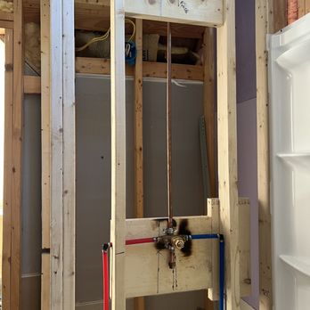 Parker's Heating and Cooling - Shower valve rough in - Heating & Air Conditioning/HVAC Near Me