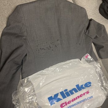 Klinke Cleaners - ruined jacket - Laundry Services Near Me - Waukesha, Wisconsin Klinke Cleaners - ruined jacket - Laundry Services Near Me - Waukesha, Wisconsin