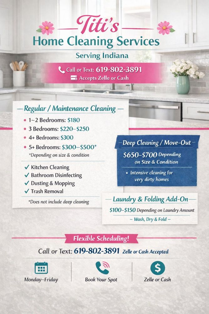 TITI’S CLEANING SERVICES - Updated February 2026 - Request a Quote ...