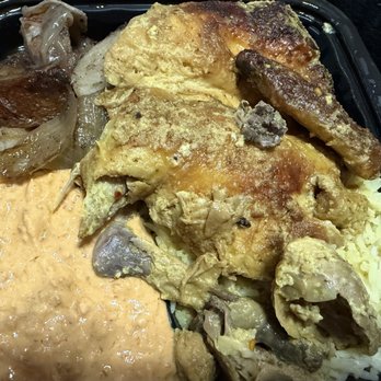 Jerusalem Chicken - It doesn't photograph well but trust, it's GOOD! - Mediterranean Near Me - Los Angeles, California Jerusalem Chicken - It doesn't photograph well but trust, it's GOOD! - Mediterranean Near Me - Los Angeles, California