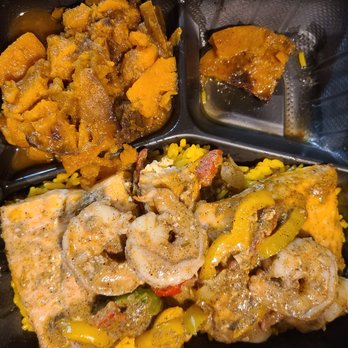 Ka'ribbean Fire - Generally when you have salmon and shrimp the shrimp and salmon are small, but not this. Delicious! - Caribbean Near Me - La Plata, Maryland Ka'ribbean Fire - Generally when you have salmon and shrimp the shrimp and salmon are small, but not this. Delicious! - Caribbean Near Me - La Plata, Maryland