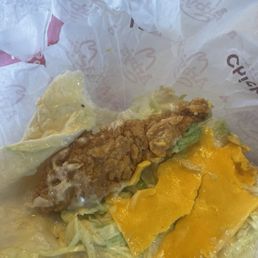 The chicken wrap