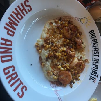 Breakfast Republic - Shrimp and grits - Breakfast & Brunch Near Me - San Diego, California