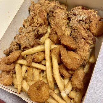 Hip Hop Fish & Chicken - Chicken and shrimp box with fries - Soul Food Near Me - Baltimore, Maryland Hip Hop Fish & Chicken - Chicken and shrimp box with fries - Soul Food Near Me - Baltimore, Maryland