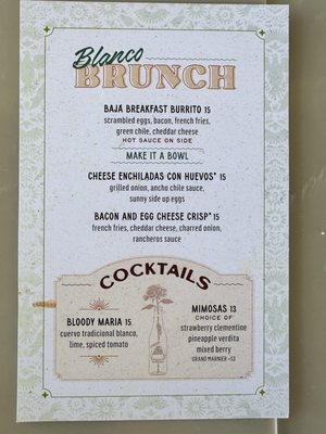 Menu photo 5 Blanco Cocina + Cantina Peoria, AZ Menu photo 5 Blanco Cocina + Cantina Peoria, AZ