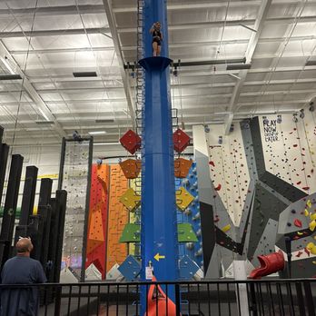The Factory - Climb area, jump tower. - Trampoline Parks Near Me - Gulf Shores, Alabama