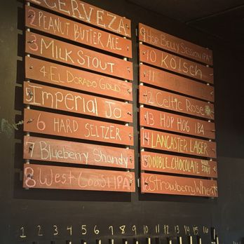 Lancaster Brewing Company - Draft List - New American Near Me - Lancaster, Pennsylvania